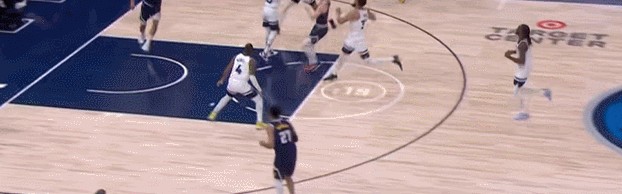  爱德华兹34分森林狼克掘金  