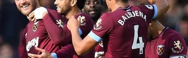  西汉姆联定位球制胜，铁锤帮客场险胜埃弗顿