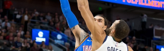  戈贝尔18篮板爵士力克魔术  