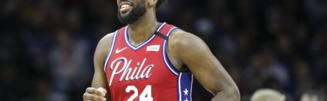  恩比德内线称霸76人力克热火止连败